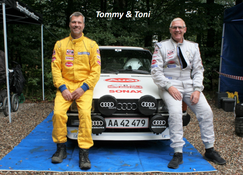 Tommy F. Jensen vandt en køretur med Toni