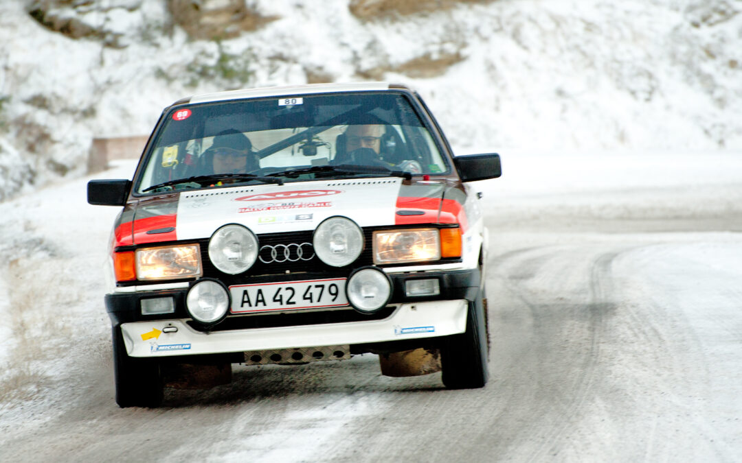 Team Fynske Bank Danmark blev kraftigt reduceret i årets Rally Monte Carlo Historique