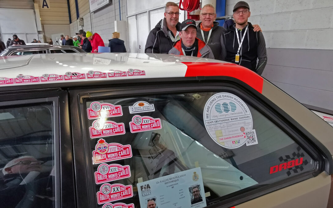Hvad sker der bag frontlinjen i Rally Monte Carlo Historique?