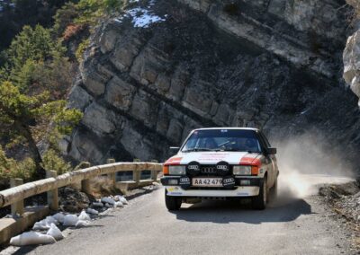 Start nr. 81 kørte sig på førstedagen af Rally Monte Carlo Historique ind på en samlet placering som nr. 21