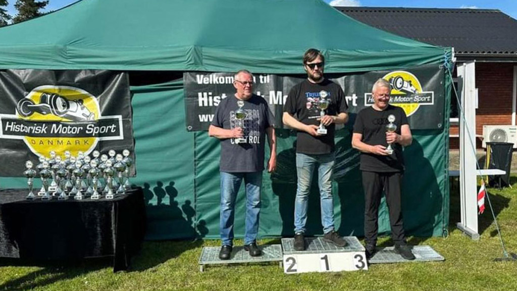 3. plads til Toni i Lindum Skov Hill Climb